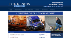 Desktop Screenshot of dennislawllc.com